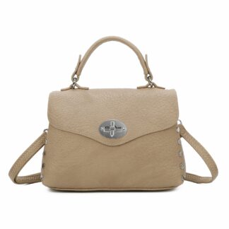 Top Handle Bag with Turn Lock
