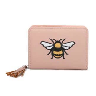 Bee Flap Card Purse with Tassel