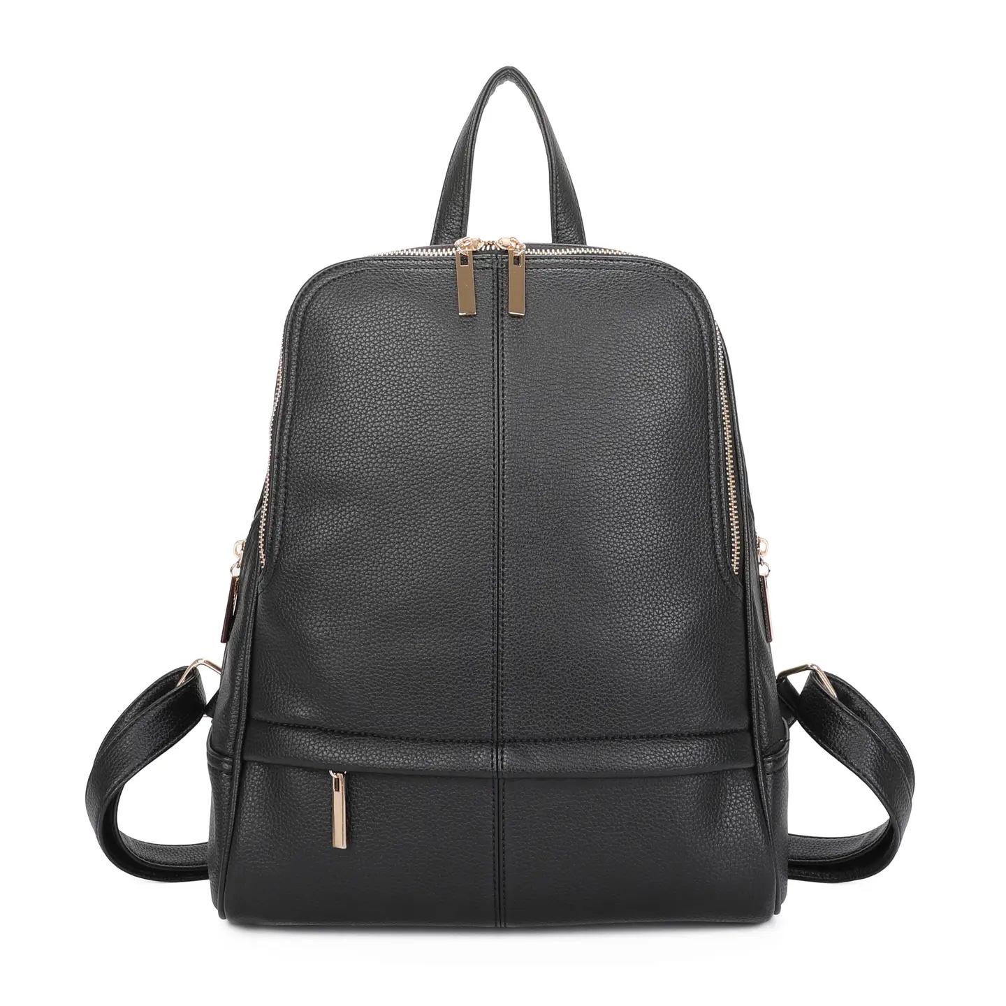 Multi Pocket Zip Backpack Everyday Style - Image 2