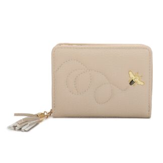 Bee Purse Coin & Card Wallet with Tassel