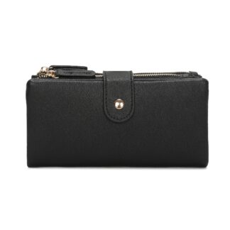 Double Zip Purse with Card Slots