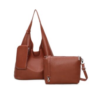 3 Piece Tote Set Shoulder & Crossbody Bag