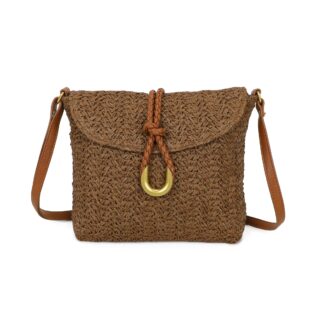 Straw Crossbody Bag