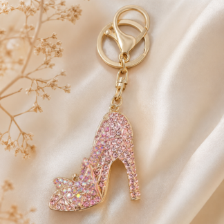 Stiletto Crystal Key Ring & Bag Charm