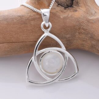 925 Sterling Silver Celtic Knot 18” Necklace