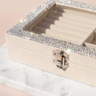 Crystal Jewellery Storage Box