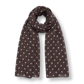 Polka Dot Modal Scarf