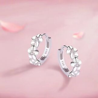 Flower Sterling Silver Earring