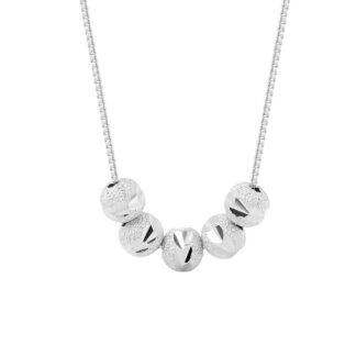 Fine Silver Five Blessings Necklace